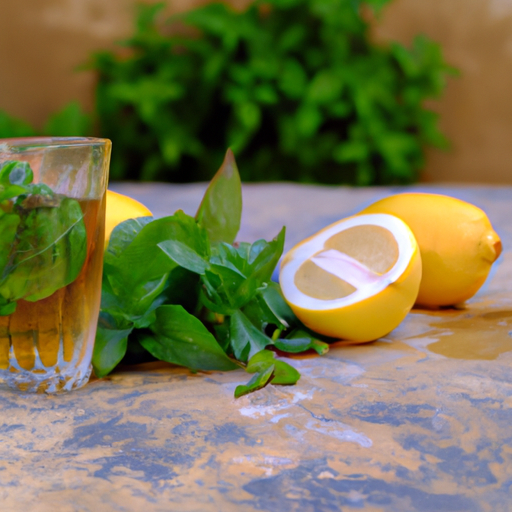 Mediterranean Mint And Lemon Tea Recipe