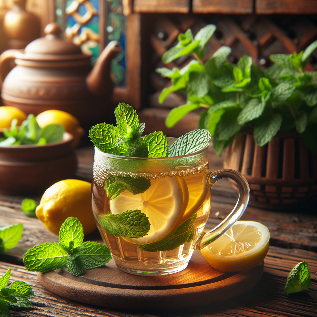 Mediterranean Mint And Lemon Tea Recipe