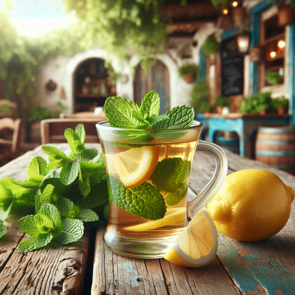 Mediterranean Mint And Lemon Tea Recipe