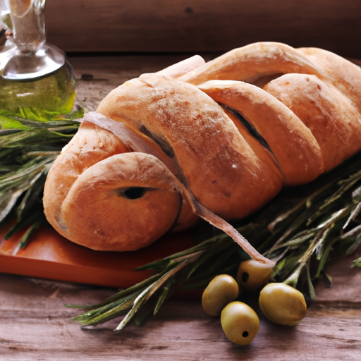 Mediterranean Olive And Rosemary Twist Bread Recipe Mediterranean Olive And Rosemary Twist Bread Recipe