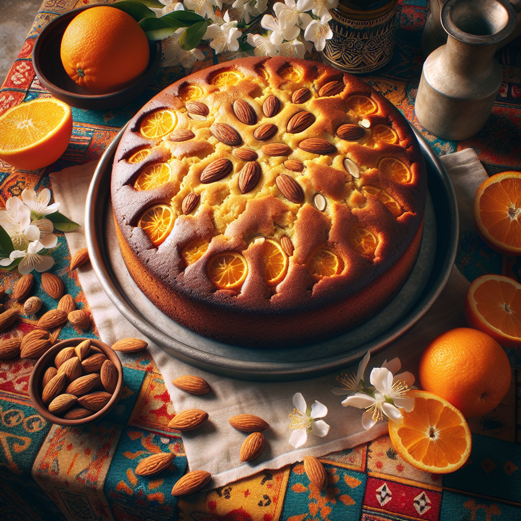 Mediterranean Orange Blossom And Almond Cake Recipe