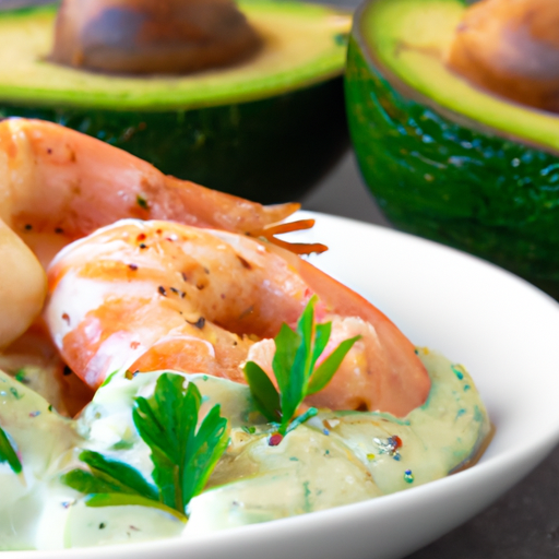Mediterranean Prawn And Avocado Tzatziki Recipe