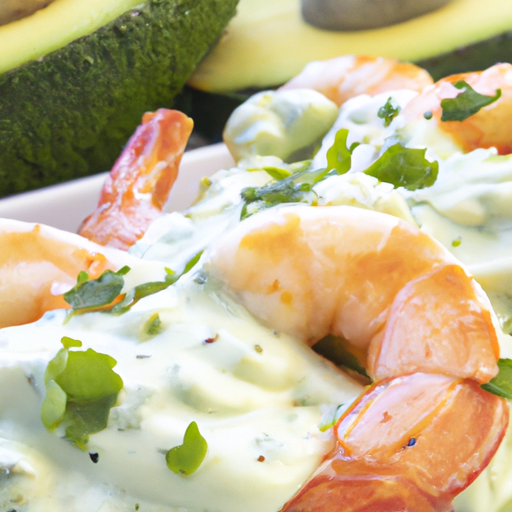 Mediterranean Prawn And Avocado Tzatziki Recipe