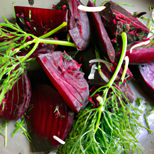 Mediterranean Roasted Beetroot With Fennel And Dill Recipe