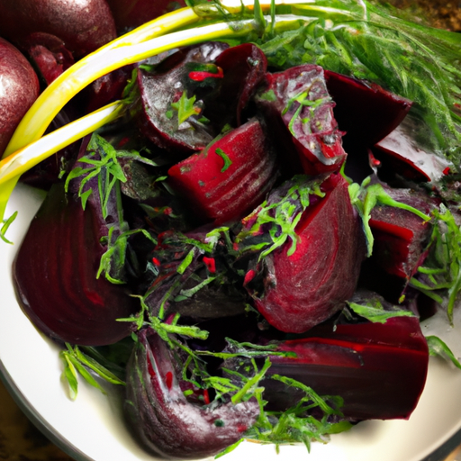 Mediterranean Roasted Beetroot With Fennel And Dill Recipe