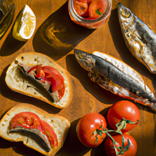 Mediterranean Sardine And Tomato Bruschetta Recipe