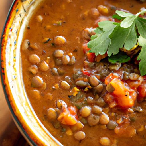 Mediterranean Spiced Lentil And Tomato Soup Recipe