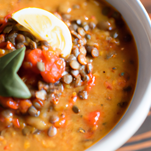 Mediterranean Spiced Lentil And Tomato Soup Recipe