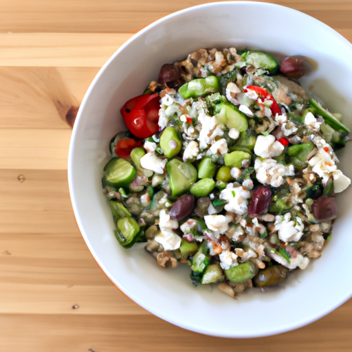 Mediterranean-Style Pearl Barley Salad Recipe
