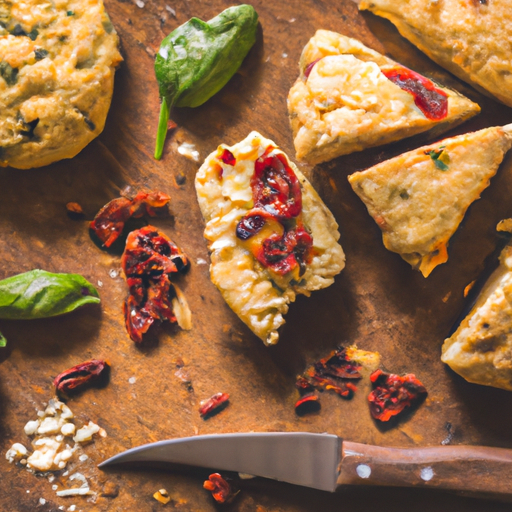 Mediterranean Sundried Tomato And Basil Scones Recipe Mediterranean Sundried Tomato And Basil Scones Recipe