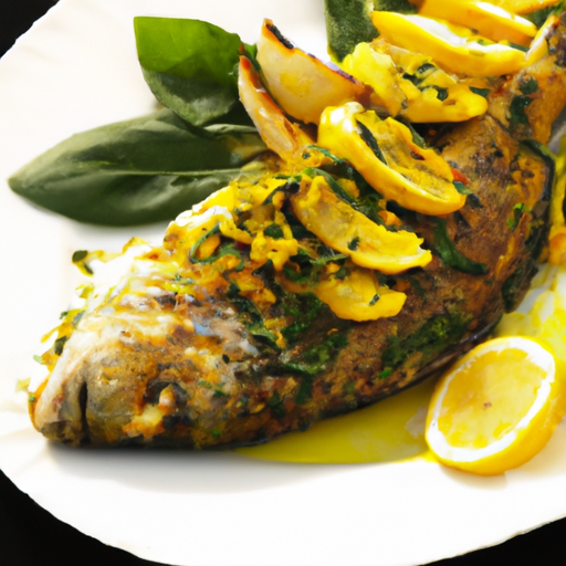 Mediterranean Turmeric Roasted Sea Bream Recipe Mediterranean Turmeric Roasted Sea Bream Recipe
