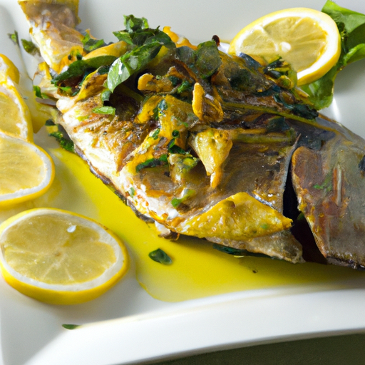 Mediterranean Turmeric Roasted Sea Bream Recipe Mediterranean Turmeric Roasted Sea Bream Recipe