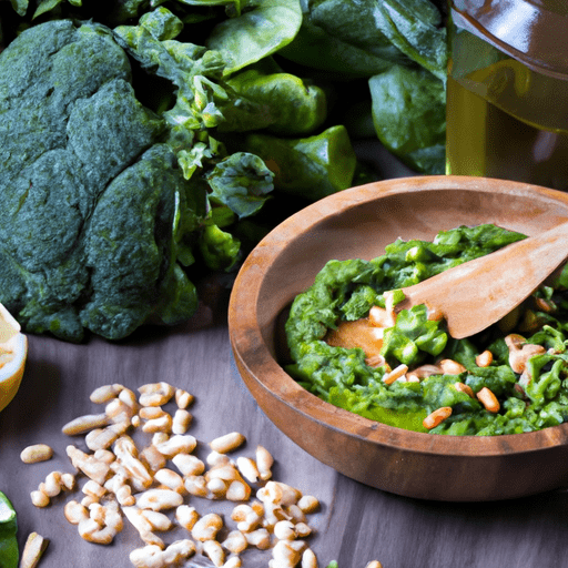 Mediterranean Broccoli And Pine Nut Pesto Recipe