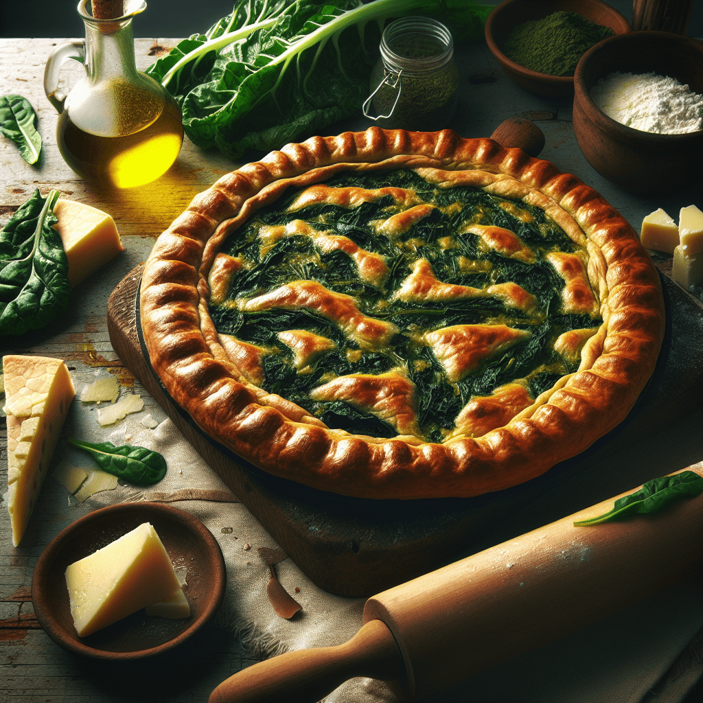 Mediterranean Chard And Cheese Pie Recipe Mediterranean Chard And Cheese Pie Recipe