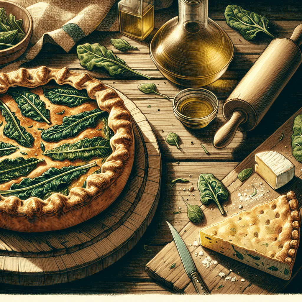 Mediterranean Chard And Cheese Pie Recipe Mediterranean Chard And Cheese Pie Recipe