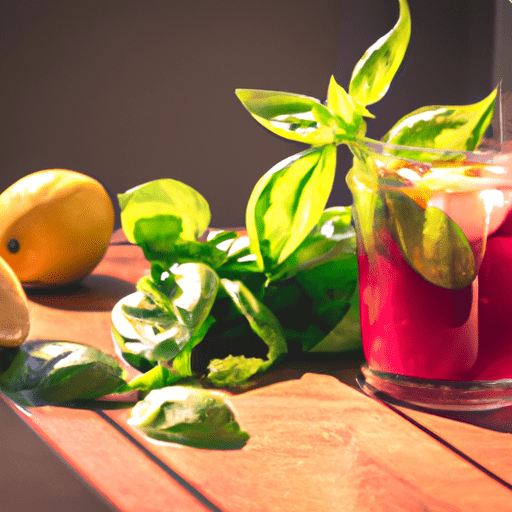 Mediterranean Cherry And Basil Lemonade Recipe