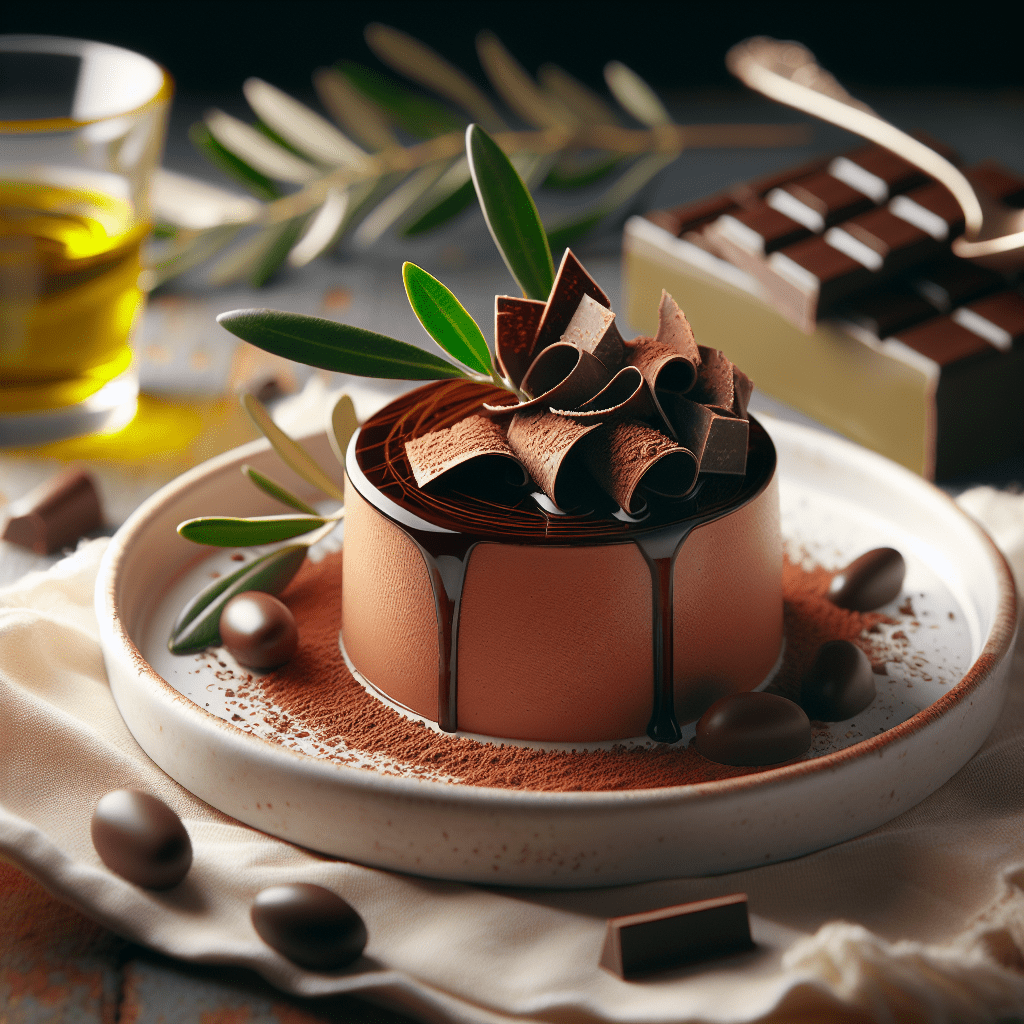 Mediterranean Chocolate And Olive Oil Mousse Recipe Mediterranean Chocolate And Olive Oil Mousse Recipe