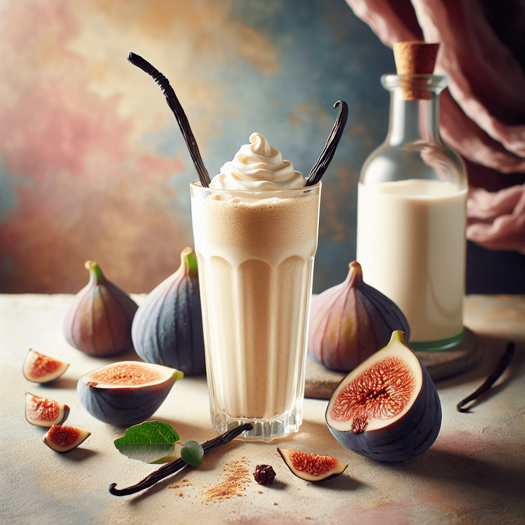 Mediterranean Fig And Vanilla Smoothie Recipe