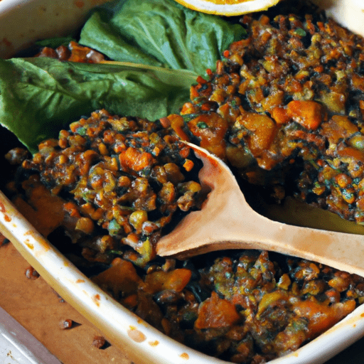Mediterranean Lentil And Spinach Moussaka Recipe