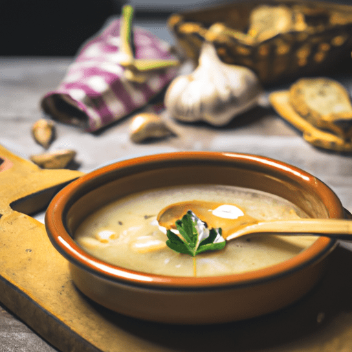 Mediterranean Spanish Garlic Soup (Sopa De Ajo) Recipe Mediterranean Spanish Garlic Soup (Sopa De Ajo) Recipe