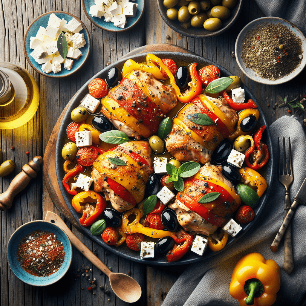 Mediterranean Stuffed Chicken Thighs Recipe Mediterranean Stuffed Chicken Thighs Recipe