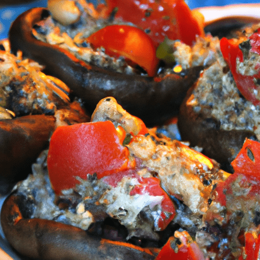 Mediterranean Stuffed Portobello Mushrooms Recipe Mediterranean Stuffed Portobello Mushrooms Recipe