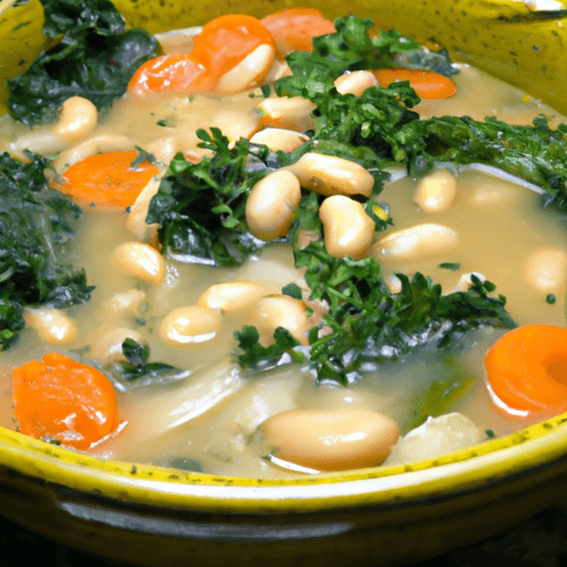 Mediterranean Tuscan White Bean And Kale Soup Recipe